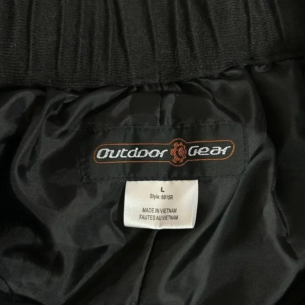 Kids Black Joggers snow